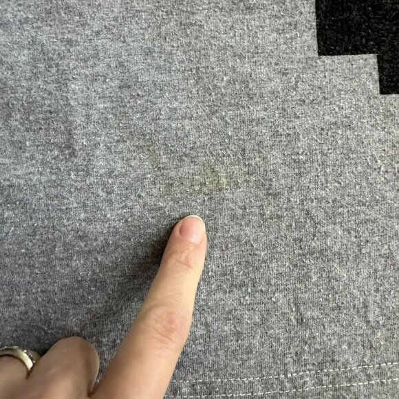 Roper Men's Size X-Large Long Sleeve Henley Shirt in Gray with Aztec Design - Picture 4 of 9